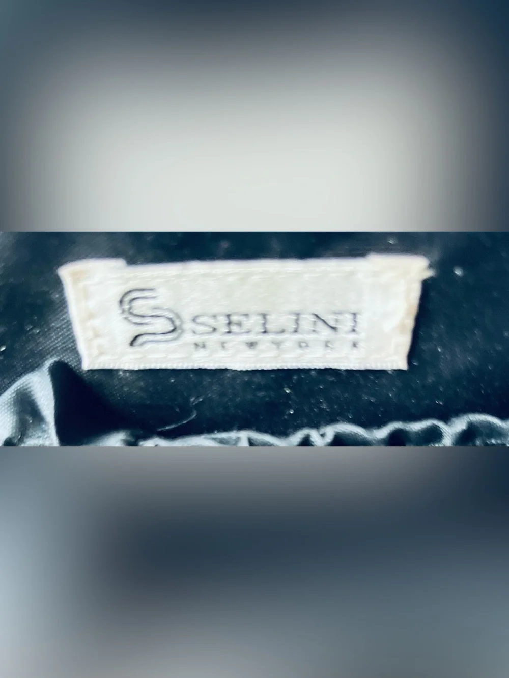 Selini Silver Textured Top-Handle Evening Clutch